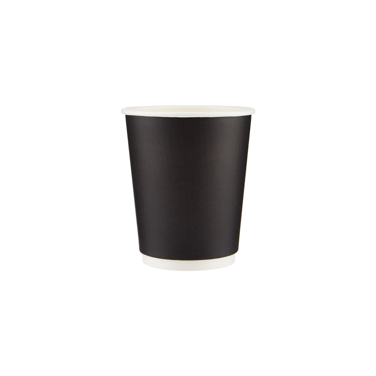 Black Double Wall Paper Cups - Hotpack Saudi