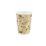Hotpack 8 Oz Printed Double Wall Paper Cups