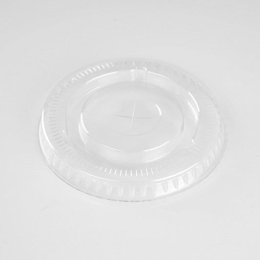 1000 Pieces of Flat Lids For PET Juice Cups 12/14 Oz With Hole 91 Diameter