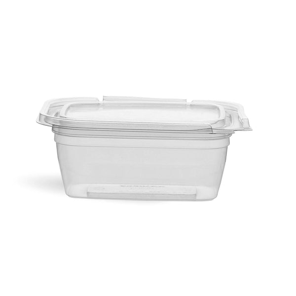 200 Pieces 24oz Hinged Square Deli Clear Pet Container – hotpack.com.sa