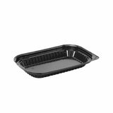 500 Pieces Black Base Shallow Container 225x157x53 Mm Base Only