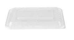 300 Pieces Black Base Heavy Duty Rectangular Container 28 Oz