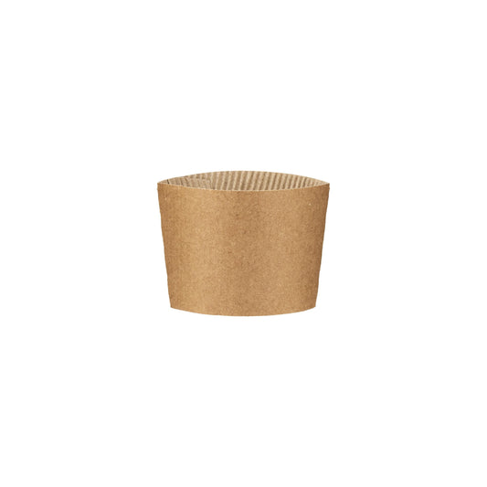 Kraft Sleeves For Paper Cups 8 Oz