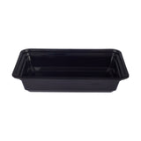 Black Base Rectangular Container 32 Oz 300 Pieces - Hotpack Saudi Arabia