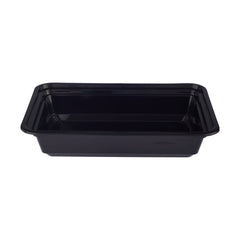 Black Base Rectangular Container 32 Oz 300 Pieces - Hotpack Saudi Arabia