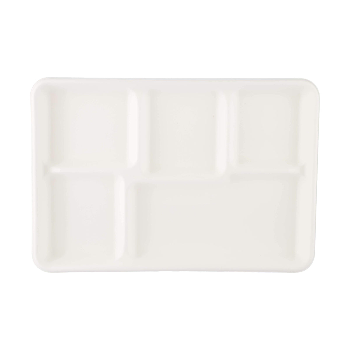 Bio Degradable Plate 5 Compartment 12.5 Inch