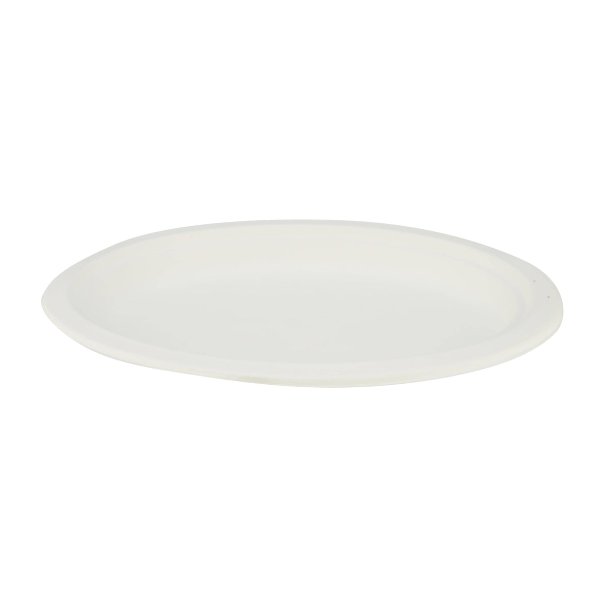 Bio-Degradable Oval Plate 12x10 Inch 100 Pieces - Hotpack Global