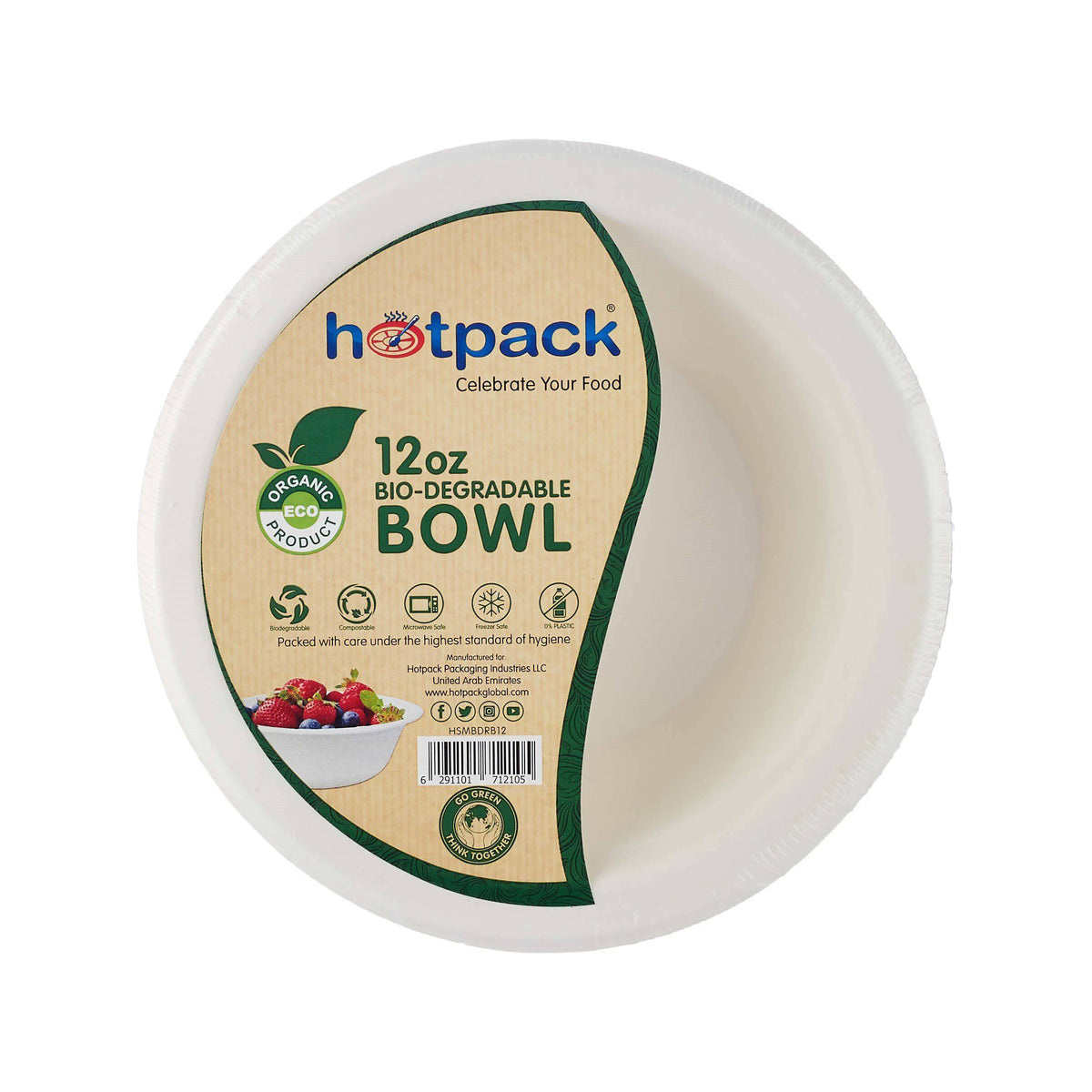 Bio-Degradable Bowl 10 Pieces