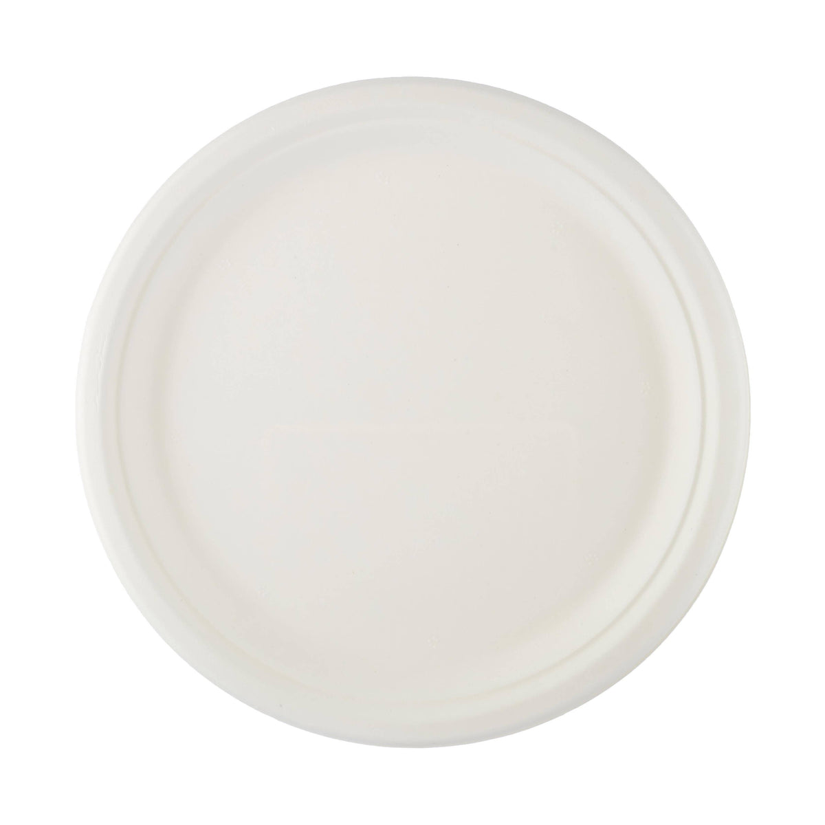 Hotpack White Bio-Degradable Round Plate 10 Inch