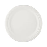 Bio-Degradable White Round Plate 9 Inch