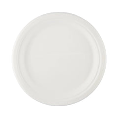 Bio-Degradable White Round Plate 9 Inch