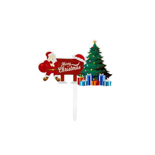 Merry Christmas Cake Topper 1 Piece