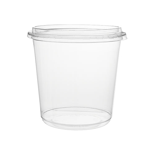 10 Pieces Round Deli Containers with Lid