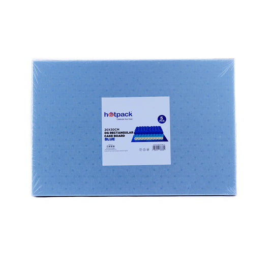 Blue Rectangular Cake Board 5 Pieces