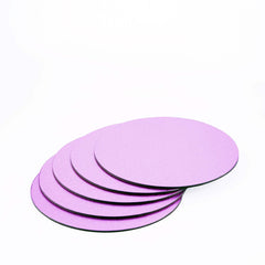 Pink Round Cake Board 5 Pieces