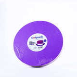 Purple Round Cake Board 5 Pieces