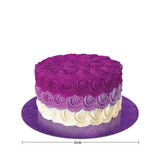 Purple Round Cake Board 5 Pieces