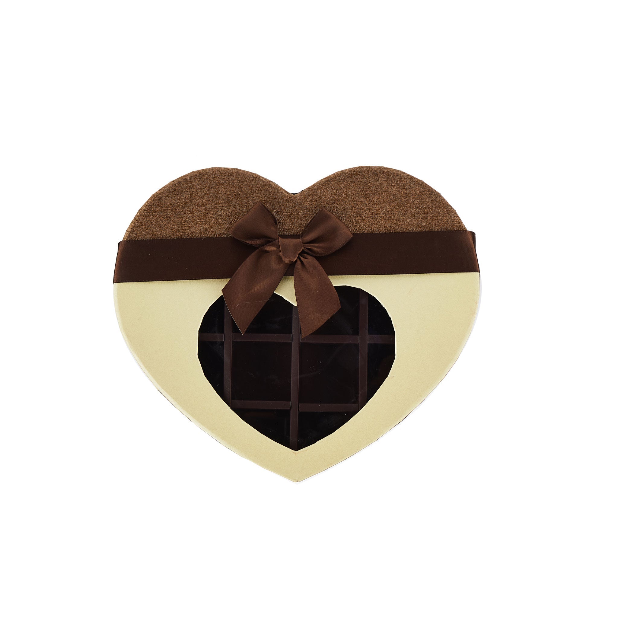 Chocolate Gift Box Heart Shape 21 Division