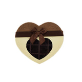 علبة شوكولا هدية على شكل قلب 21 قسم