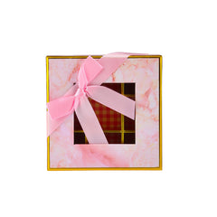 Square Chocolate Gift Box Shape 09 Division - 1 Piece