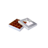 Square Chocolate Gift Box 25 Divison - 1 Piece