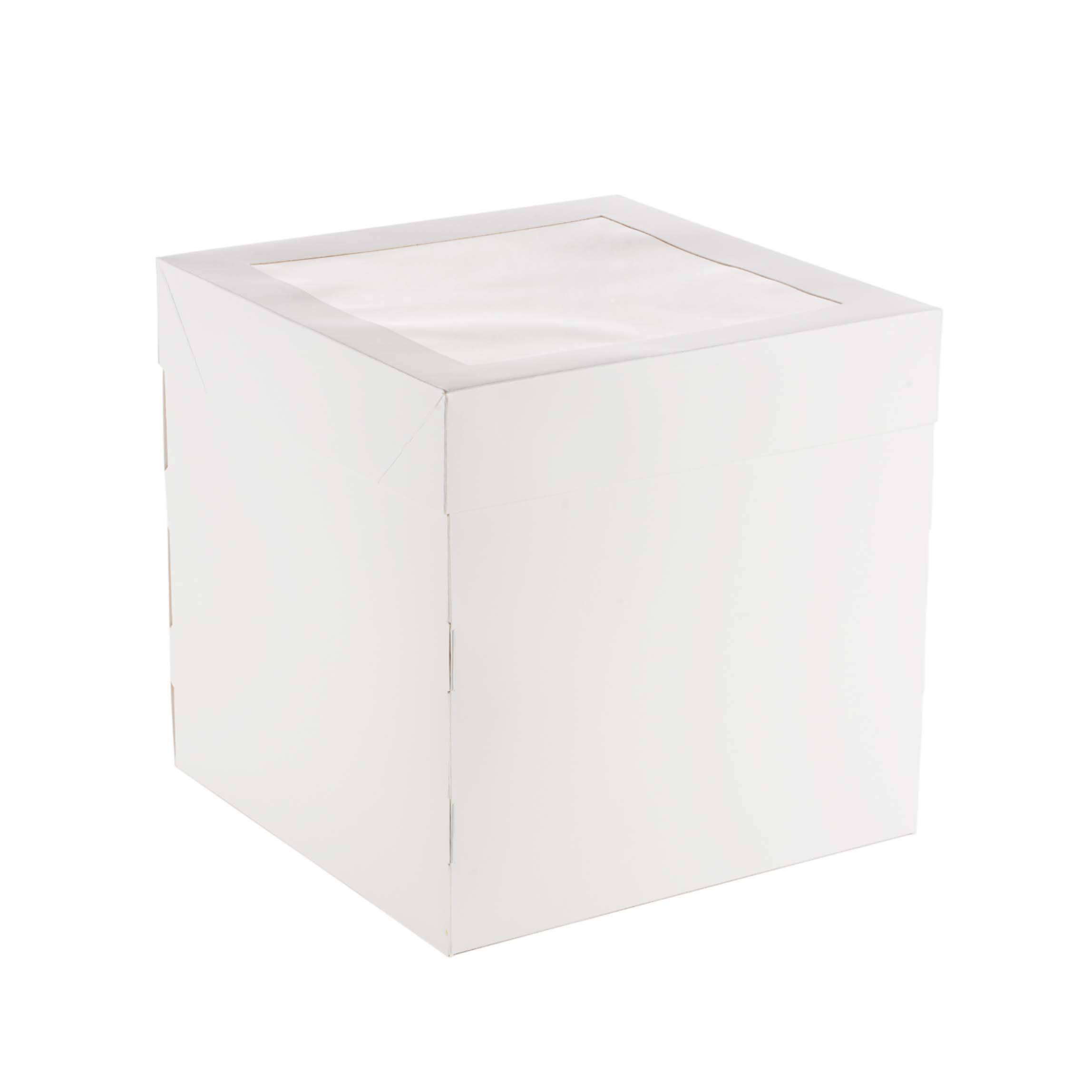 Jumbo Paper Cake Box With Window 40x40x40 CM