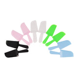 Plastic Cake Cutter Knife 5 Colors Large Size 10 Pieces