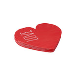 Red heart with love printed Paper Napkin - Hotpack Global