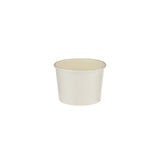5 Pieces Paper Soup Bowl White with Lid