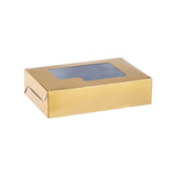 250 Pieces Sweet Box Golden 15x10 Cm