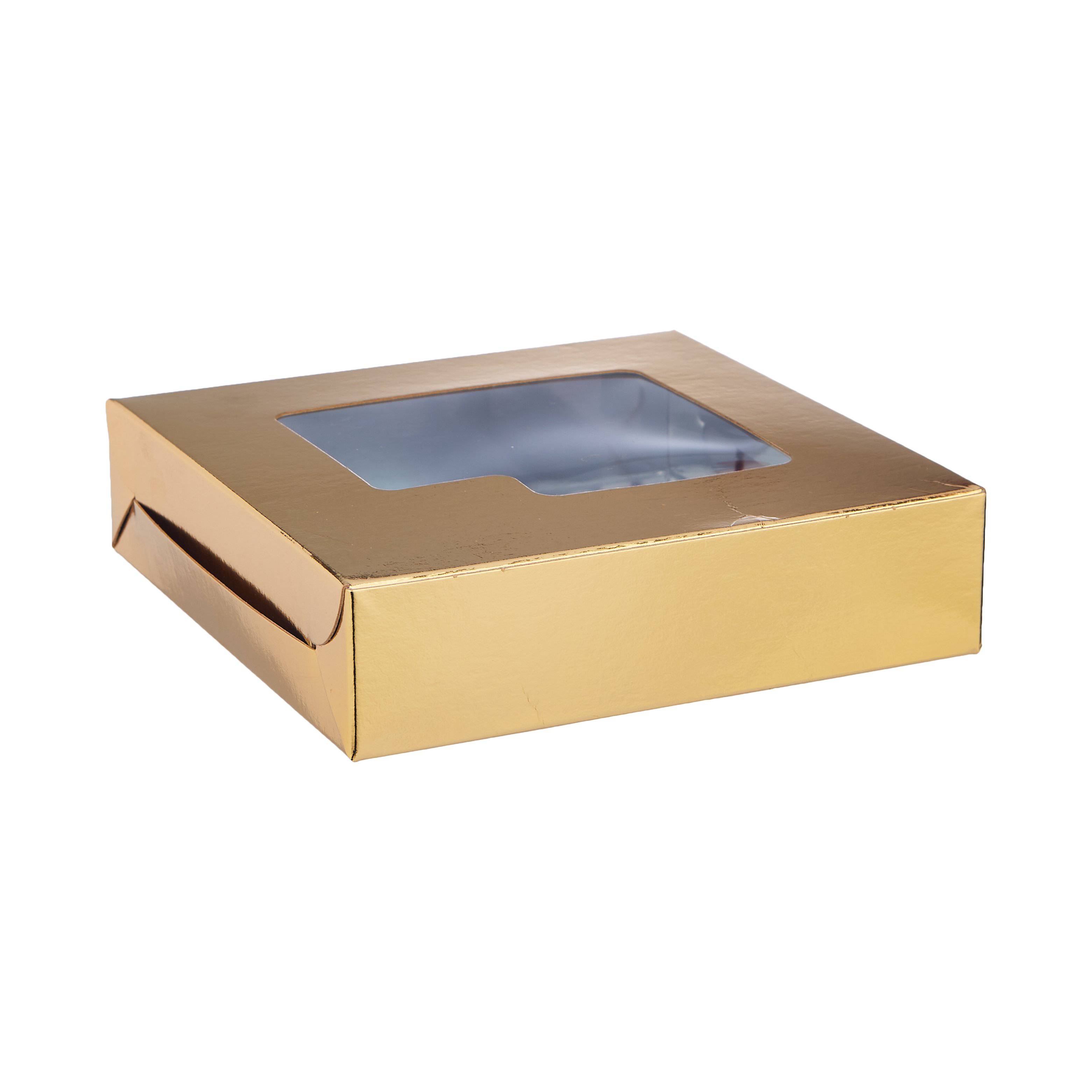 SWEET BOX GOLDEN 15x15 CM - Hotpack Global