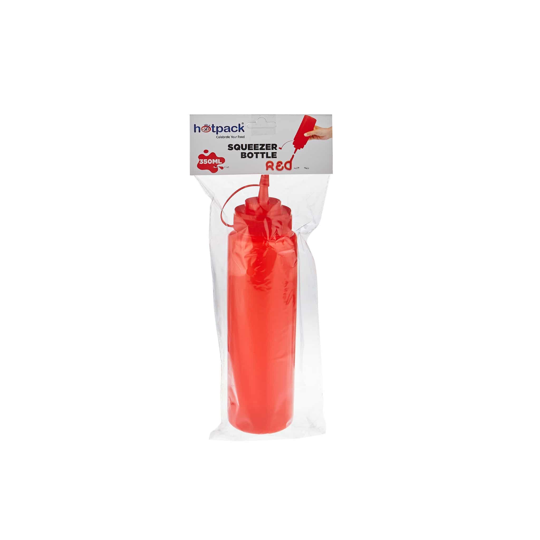 Red Squeeze Bottle 1 Piece