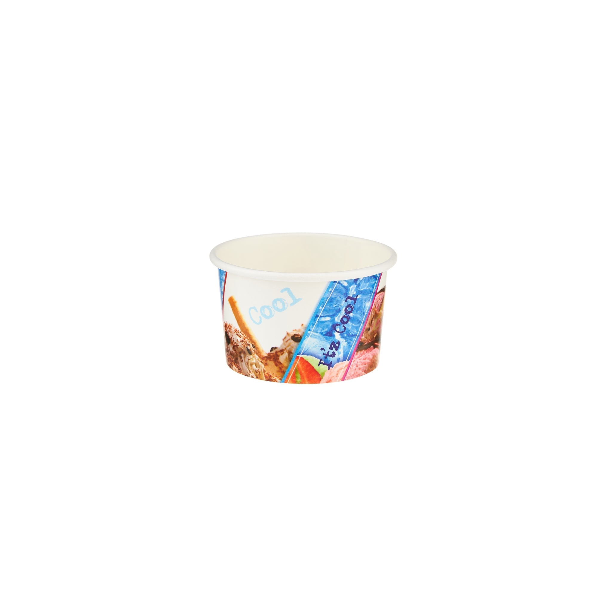 Paper Ice Cream Cup Printed