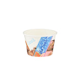 250ml Paper Ice Cream Cup 1000 Pieces - Hotpack Global