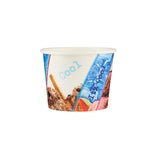 400ml Paper Ice Cream Cup 1000 Pieces - Hotpack Global