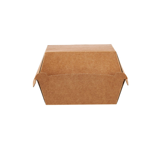 Kraft Flute Burger Box - hotpack global