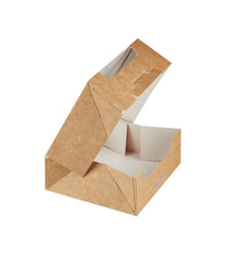 Kraft Sqaure Deli Box with Window - Hotpack Saudi Arabia