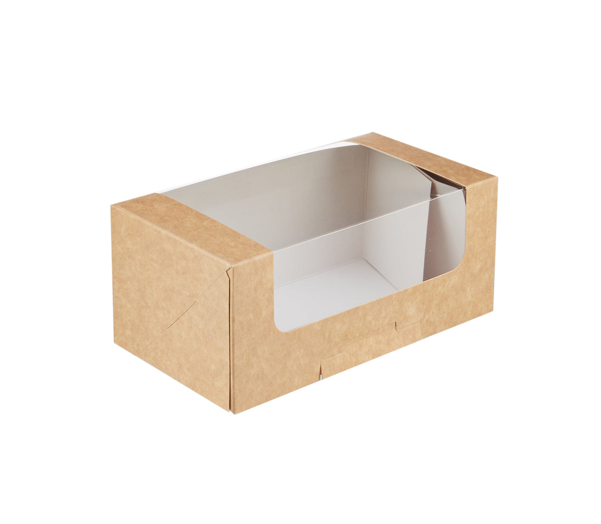 Kraft Rectangular Deli Box with Window - Hotpack Saudi Arabia