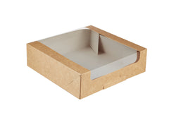 Kraft Rectangular Deli Box with Window - Hotpack Saudi Arabia