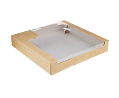 Kraft Rectangular Deli Box with Window - Hotpack Saudi Arabia