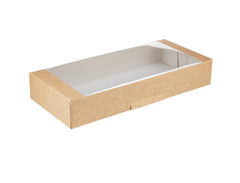 Kraft Rectangular Deli Box with Window - Hotpack Saudi Arabia