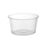 500 Pieces Round Microwavable Container 400 Ml Base Only