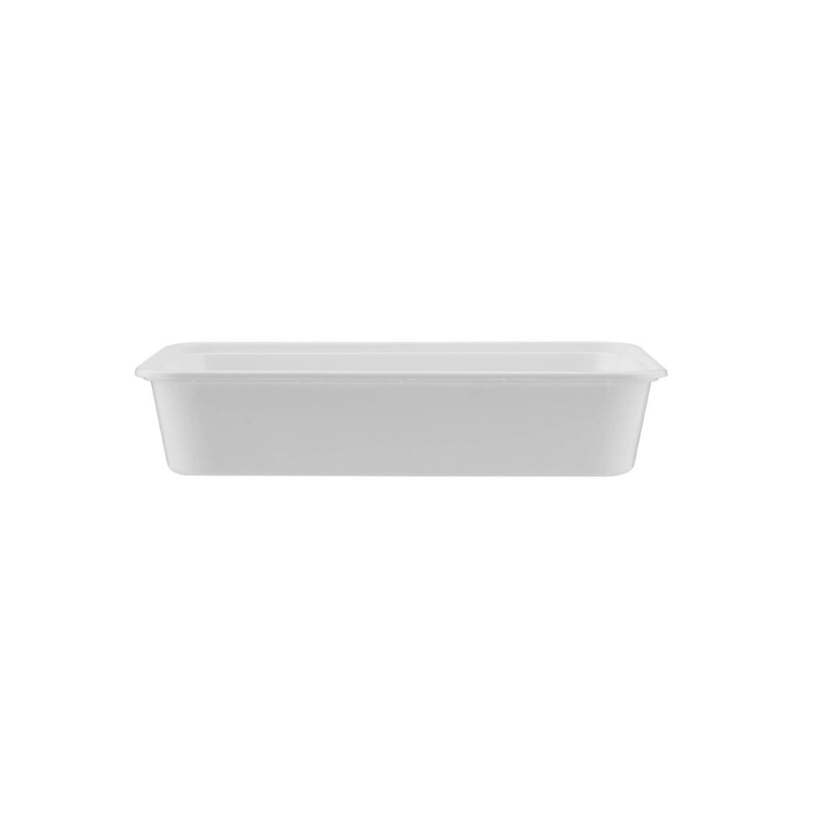 White Rectangle Microwavable Container 500 Pieces - Hotpack Global