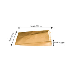 4 KG Flat Bottom Bags Brown Paper Bag