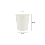 White Single Wall Paper Cups 7 Oz