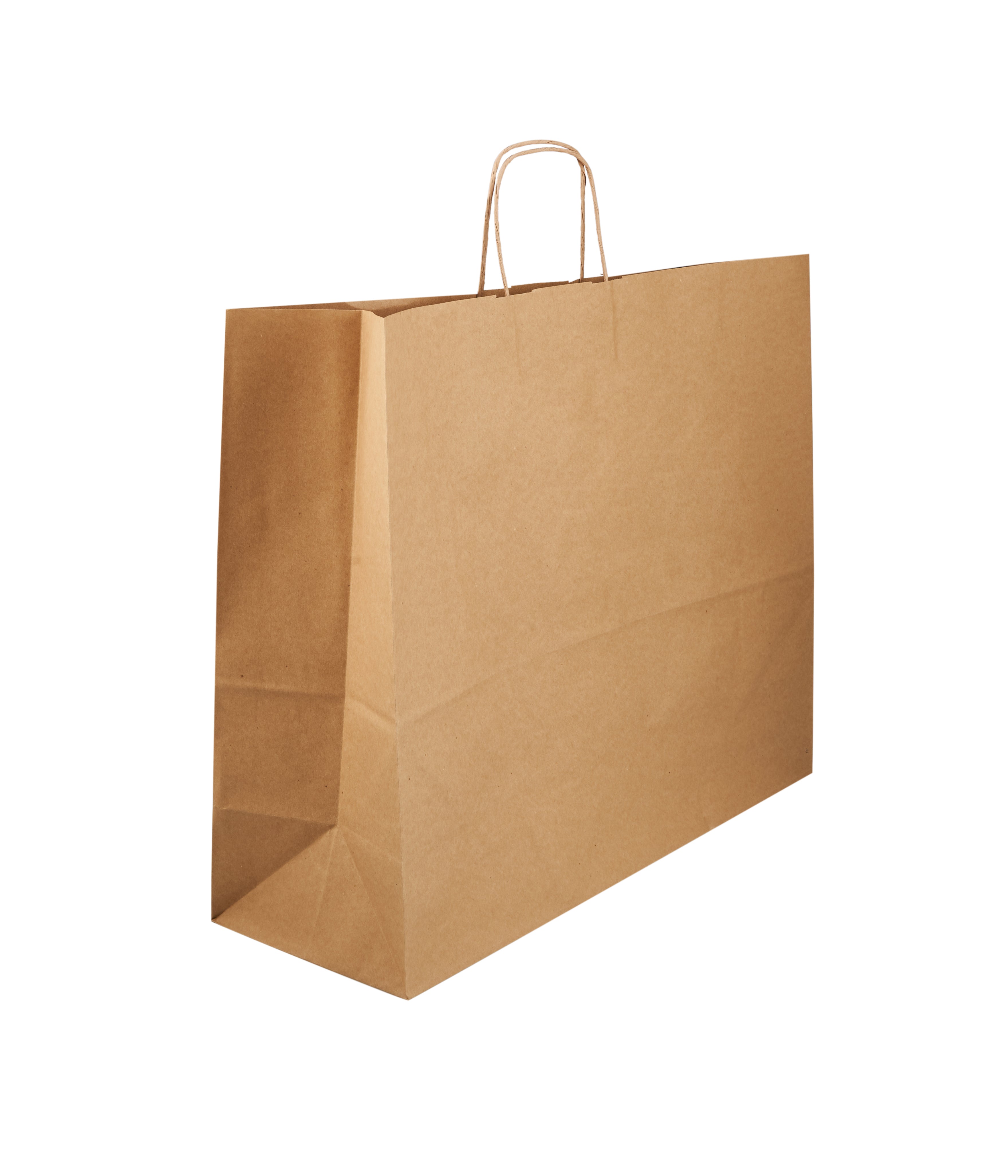 250 Pieces Paper Bag Brown Twisted Handle 50x17x41 Cm