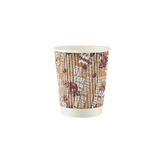 Printed Ripple Paper Cups - Hotpack Saudi