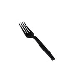 1000 Pieces Black HD Fork Individually Wrapped