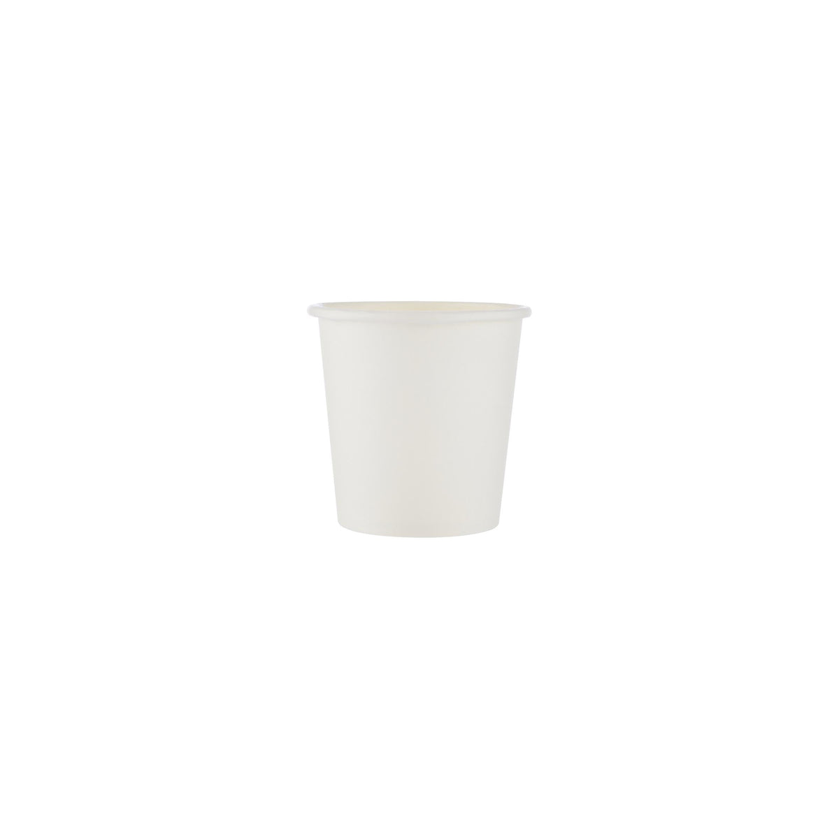 50 Pieces Heavy Duty White Single Wall Paper Cups