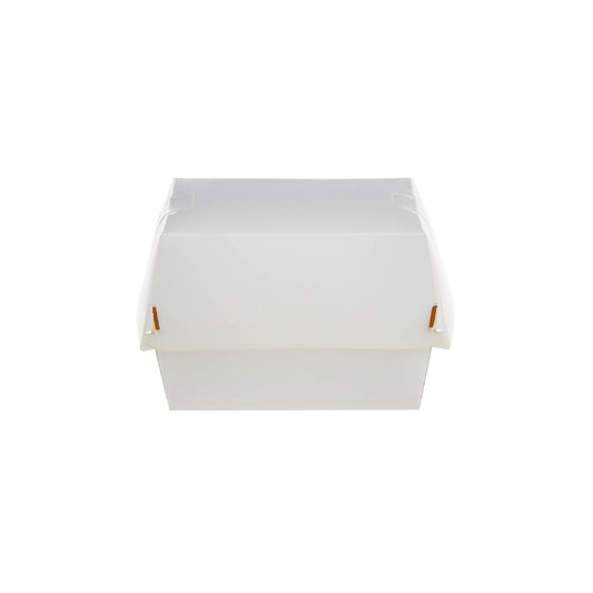 Paper White Burger Box Large